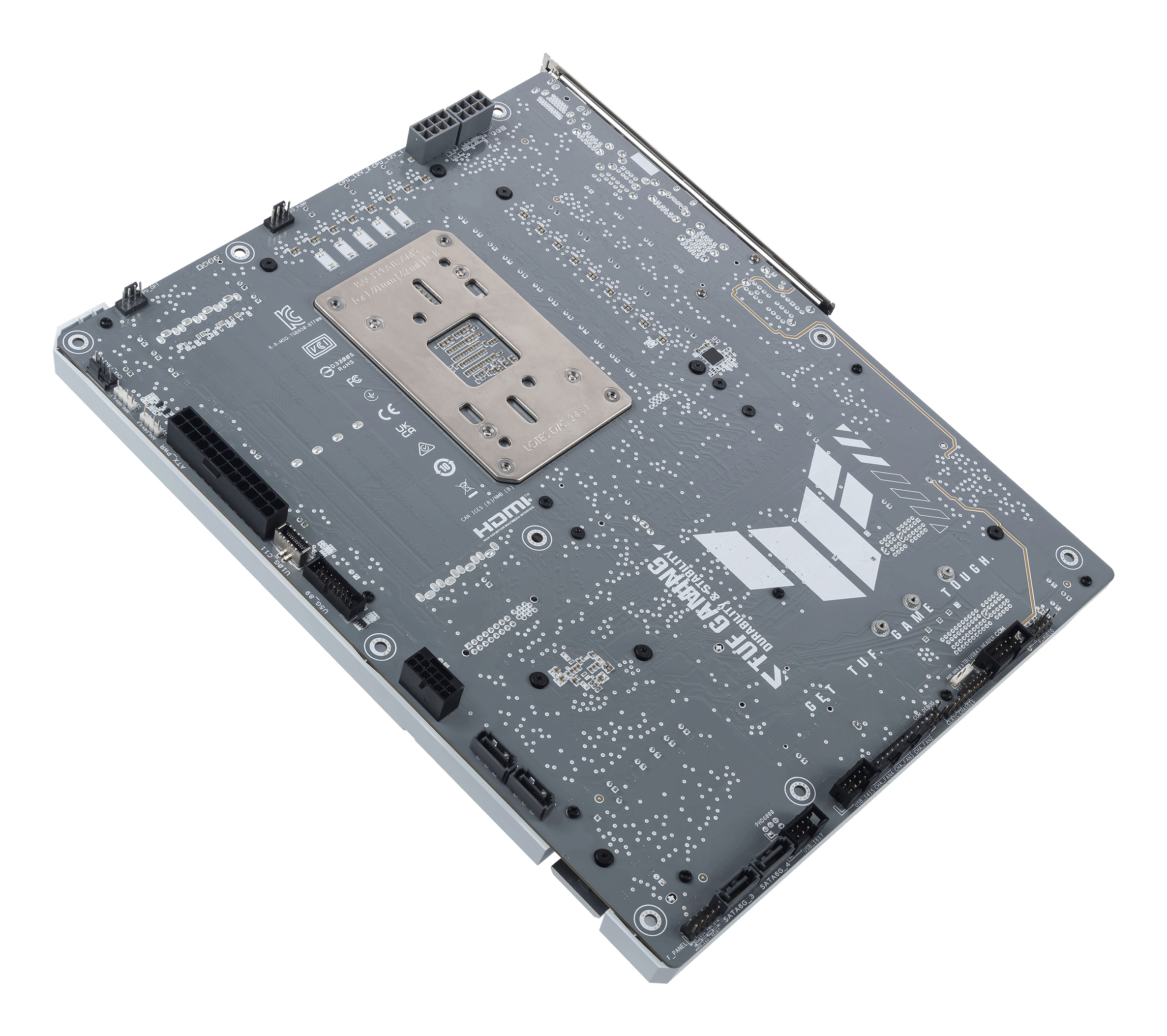 ASUS TUF GAMING B850-BTF WIFI W - Motherboard - ATX - Socket AM5 - AMD B850 Chipsatz - USB4, 2.5 GB LAN, Bluetooth, Ansicht 2