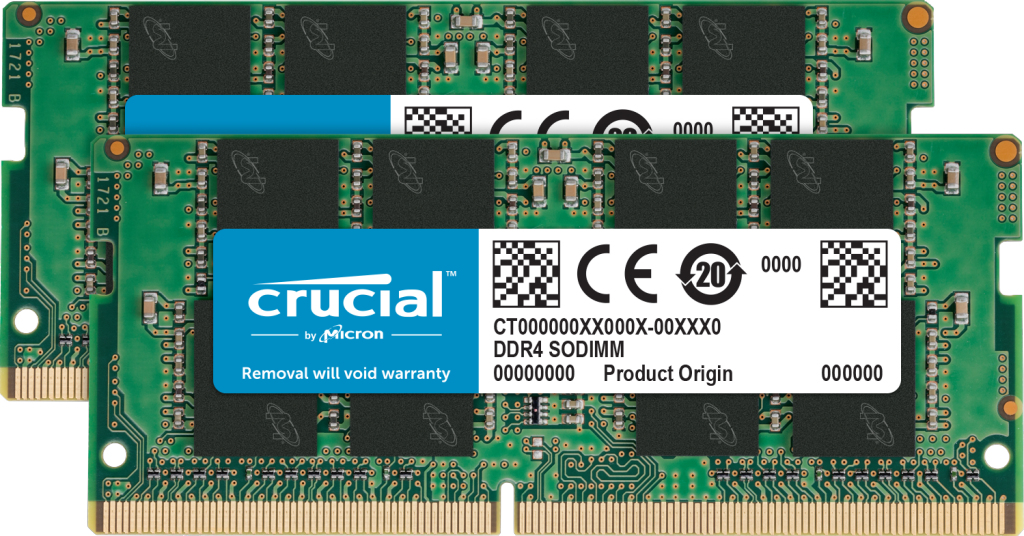 Micron Crucial - DDR4 - kit - 32 GB: 2 x 16 GB - SO DIMM 260-PIN, Ansicht 2