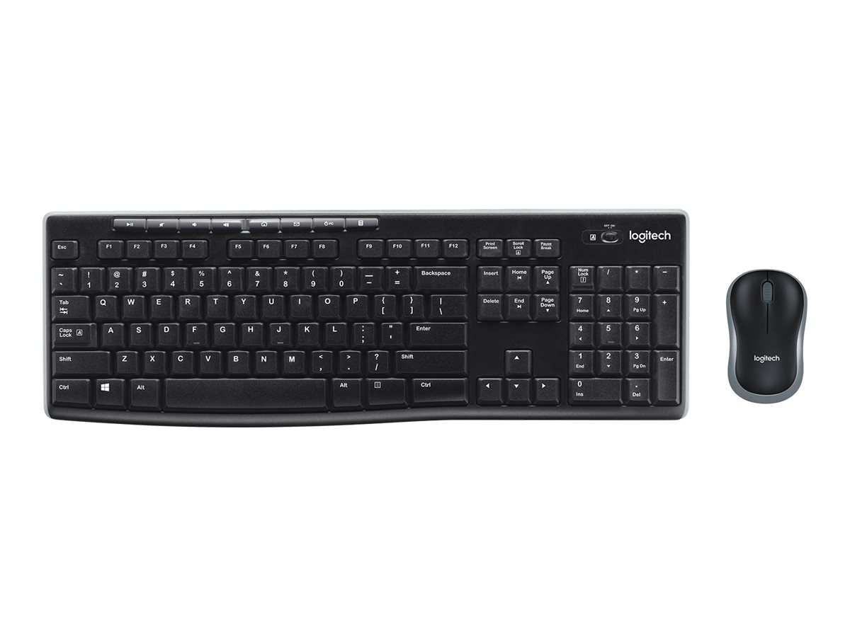 Logitech MK270 Wireless Combo - Tastatur-und-Maus-Set - TL: Französisch, AZERTY, Ansicht 3