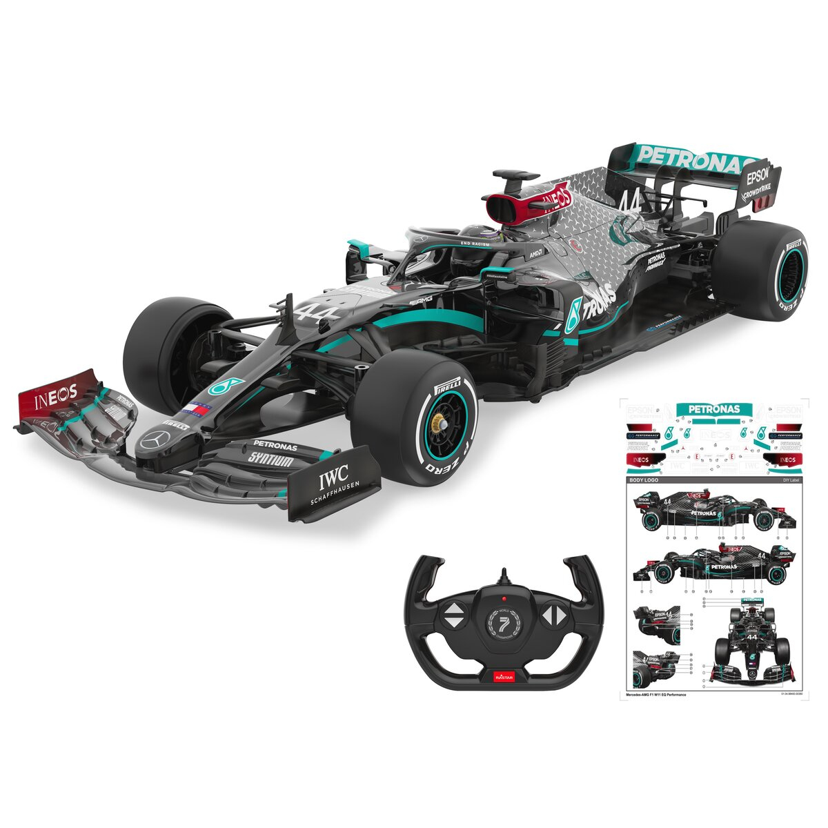 JAMARA Mercedes-AMG F1 W11 EQ 1 12 bk| 402106, Ansicht 3