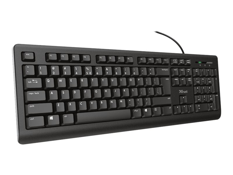 Trust TK-150 - Tastatur - USB - QWERTZ - Deutsch