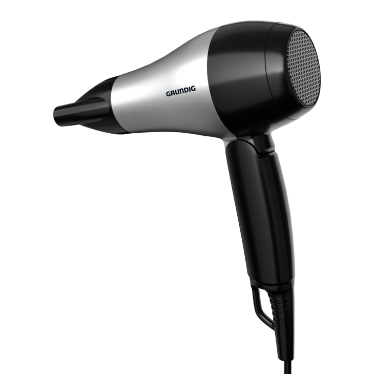 Grundig HD 2200 - Schwarz - Silber - Monochromatisch - Hängeschlaufe - 1,8 m - 1200 W - 1 Stück(e), Ansicht 2