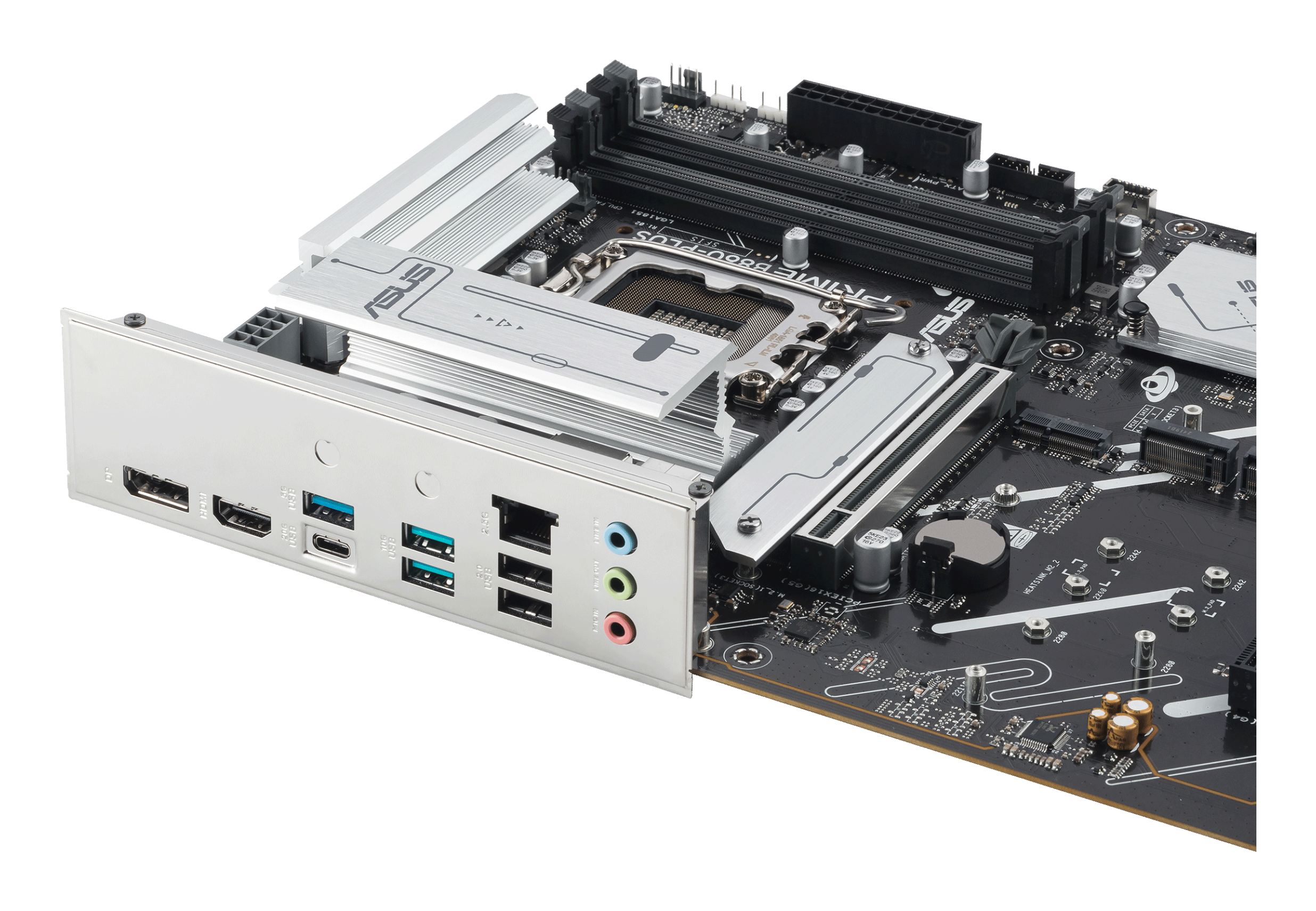 ASUS PRIME B860-PLUS-CSM - Motherboard - ATX - LGA1851-Sockel - B860 Chipsatz - Onboard-Grafik - 90MB1KA0-M0EAYC, Ansicht 4