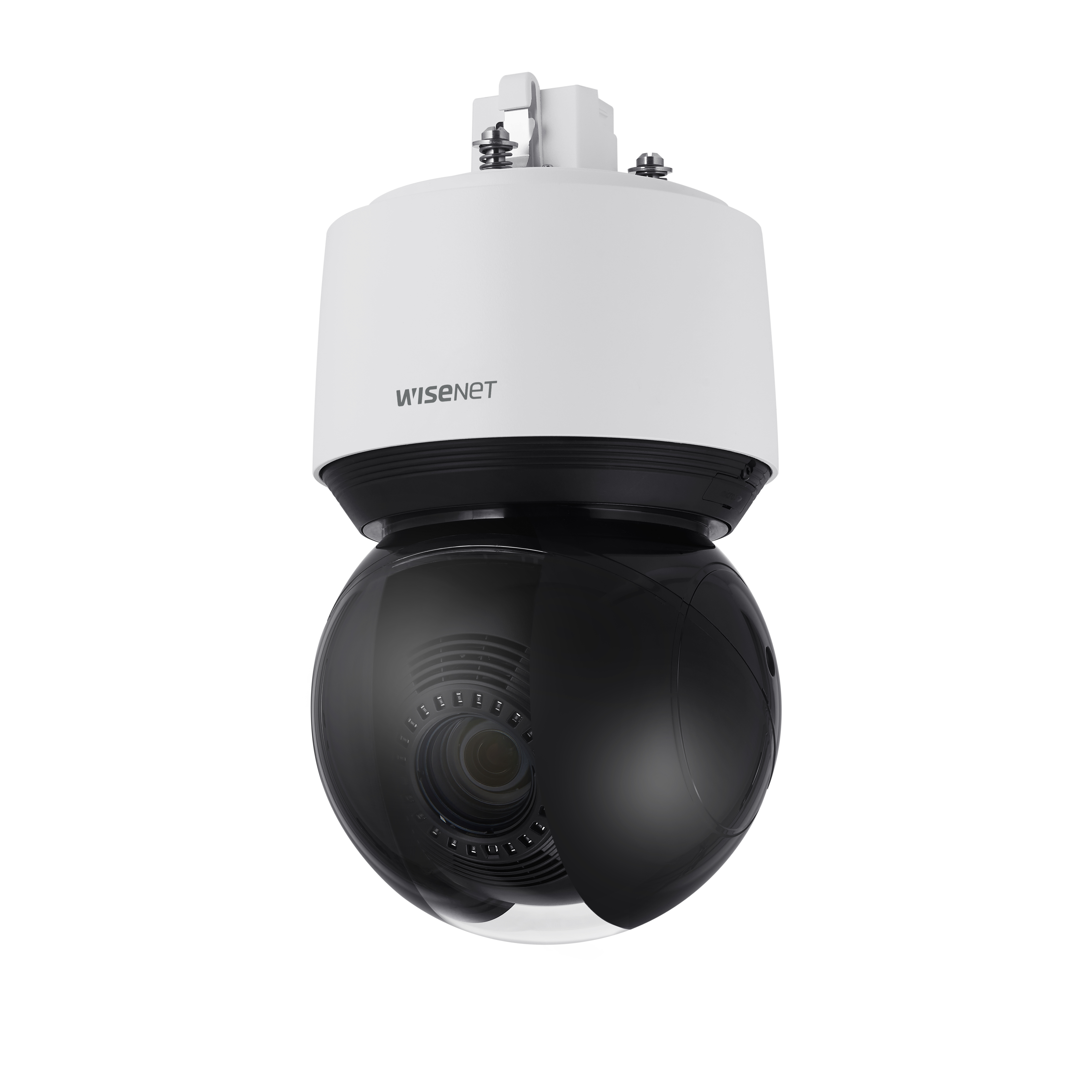 Dymo Hanwha XNP-8250R - IP-Sicherheitskamera - Draußen - Kabelgebunden - Decke/Wand - Schwarz - Weiß - Dome, Ansicht 3