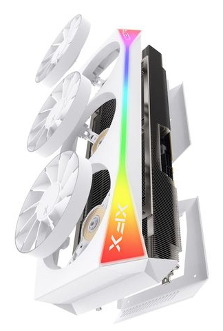 XFX Mercury Radeon RX 9070XT OC - Magnetic Air Edition, Ansicht 4