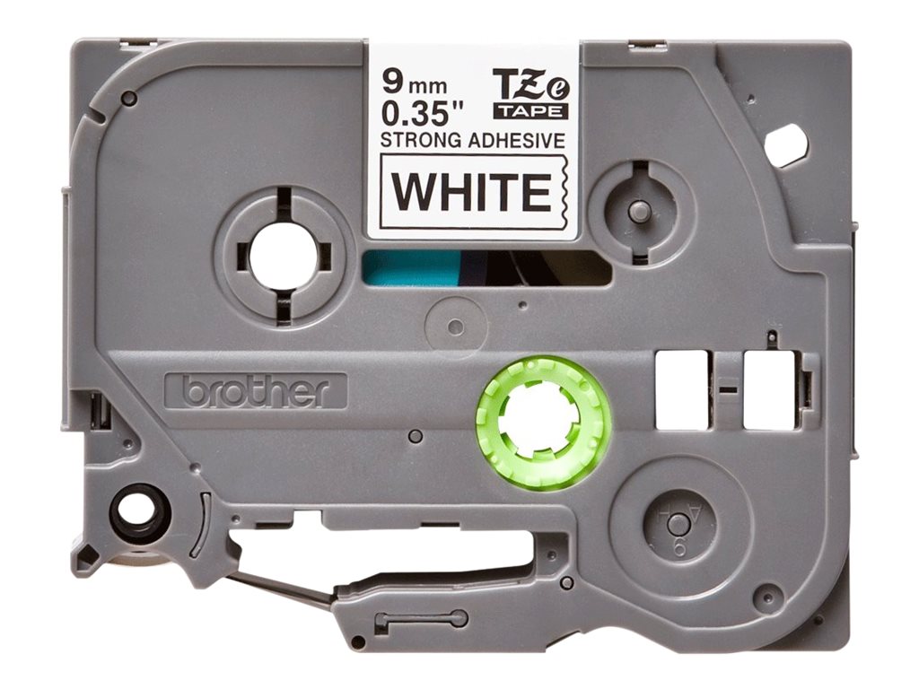 Brother TZe-221 - Selbstklebend - Schwarz auf Weiß - Rolle (09 cm x 8 m)
