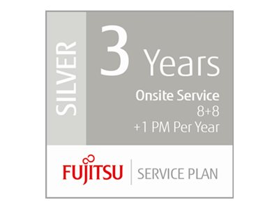 Fujitsu Scanner Service Program 3 Year Silver Service Plan for Fujitsu Mid-Volume Production Scanners - Erweiterte Servicevereinbarung (Verlängerung)