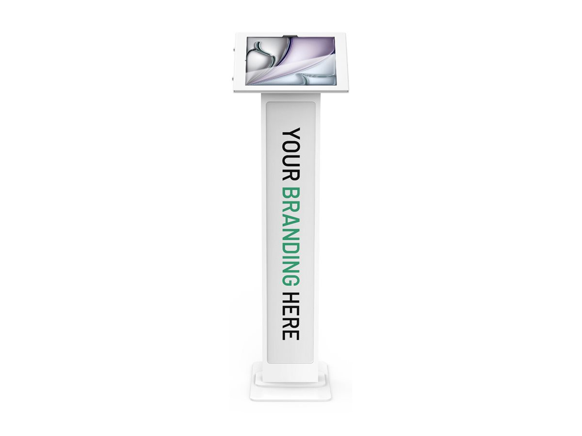 Compulocks iPad Air M2 & M3 13, Apex Enclosure Brandable Floor Stand - White - für Tablett - Bildschirmgröße: 13, Ansicht 4