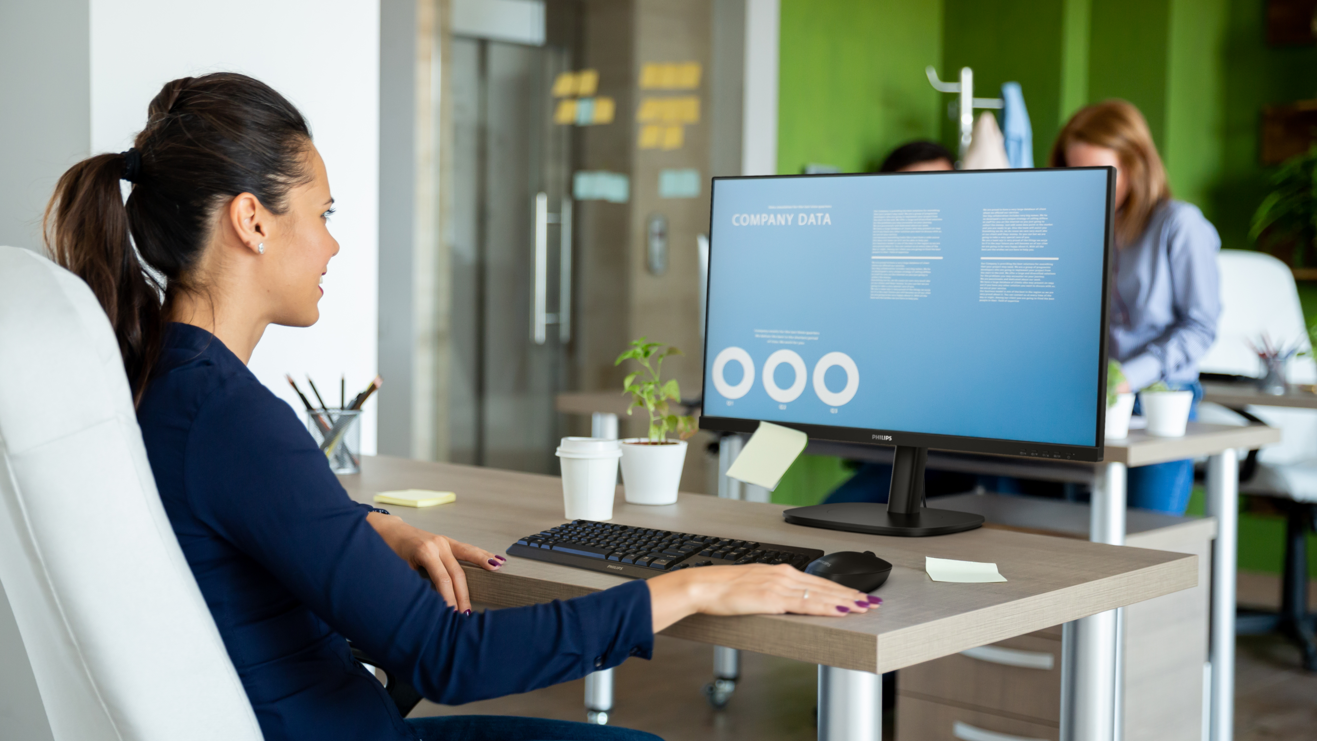 Philips 32B2N3500 - 3000 Series - LED-Monitor - 81.3 cm (32), Ansicht 2