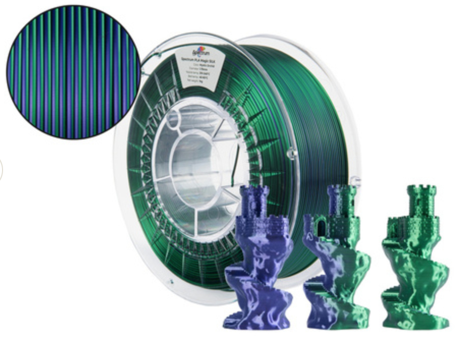 Spectrum Filaments Filament Spectrum· PLA Magic SILK· MYSTIC ORCHID· 1.75mm· 1kg, Ansicht 2