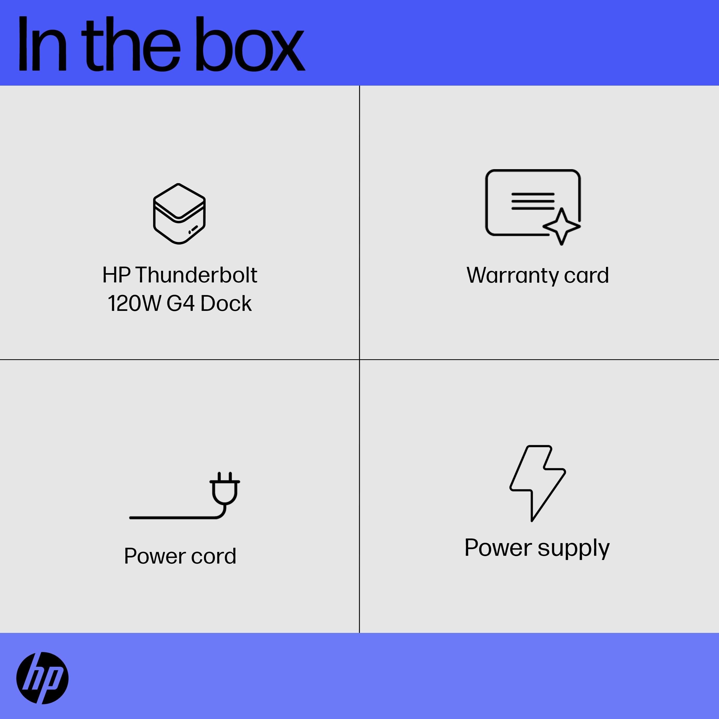 HP Thunderbolt Dock G4 - Dockingstation - USB-C / Thunderbolt 4, Ansicht 2