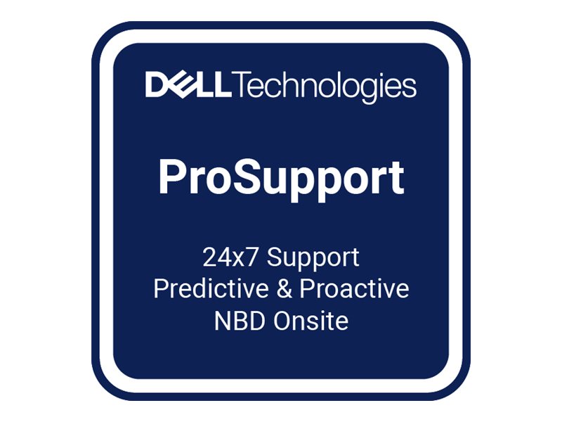 Dell Erweiterung von 3 jahre ProSupport auf 5 jahre ProSupport - Serviceerweiterung - Arbeitszeit und Ersatzteile (für Notebooks)