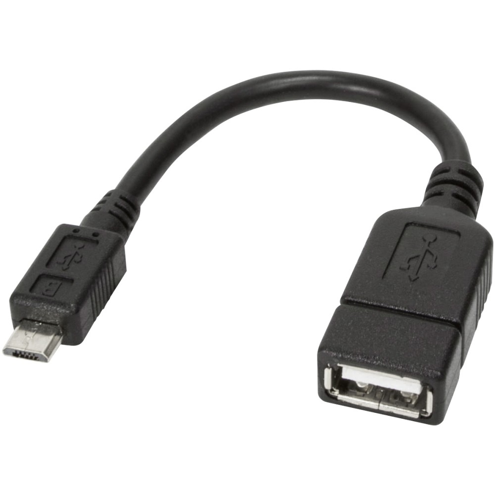 Techly USB-Adapter - USB (W) bis Micro-USB Typ B (M), Ansicht 3