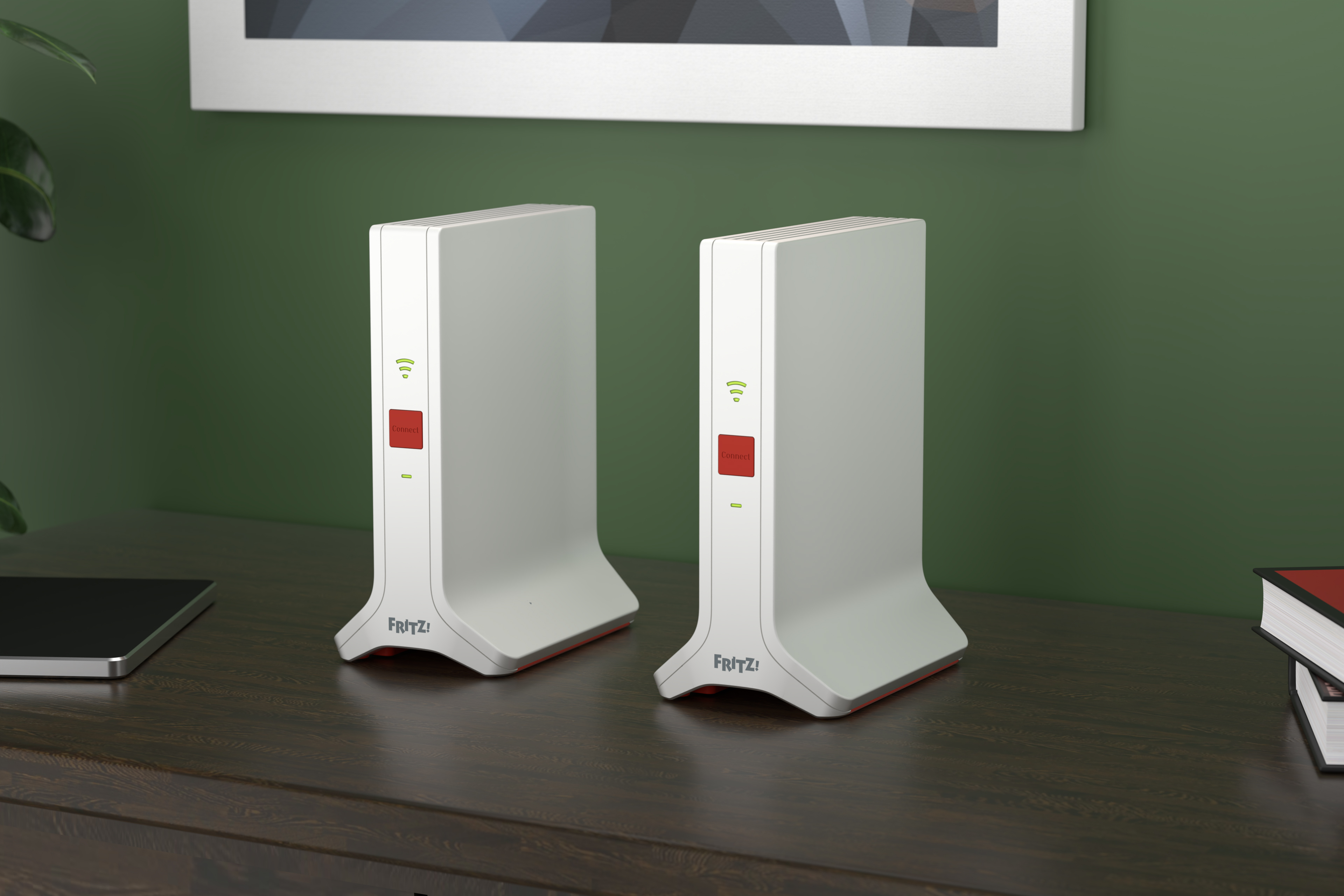 FRITZ! 2 Mesh Set 4200 WLAN-Repeater - WLAN - 5 GHz, Ansicht 3