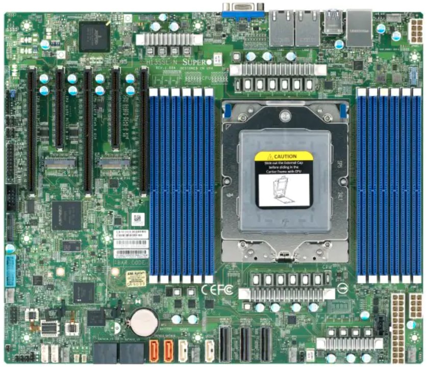 Supermicro Mainboard H13SSL-N ATX Sockel SP5 Bulk