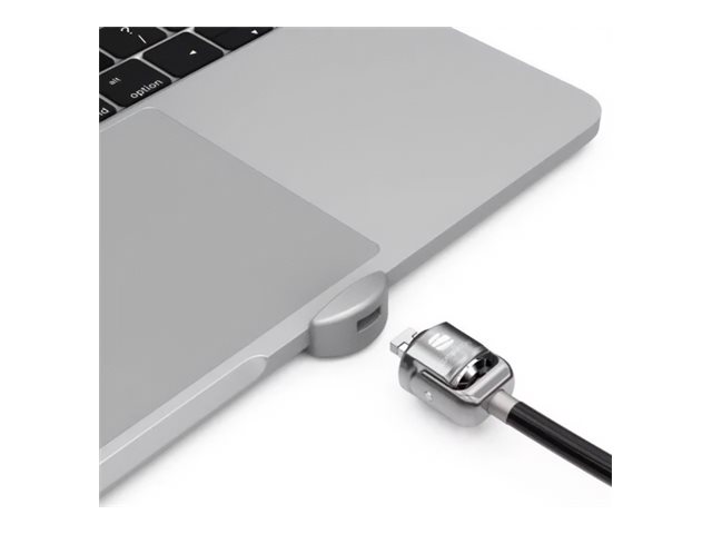 Compulocks Ledge Lock Adaptor for MacBook Pro 13" M1 & M2 with Keyed Cable Lock - Sicherheitsschlossadapter - mit Kabelschloss mit Schlüssel - für Apple MacBook Pro 13.3 in (M1, M2)