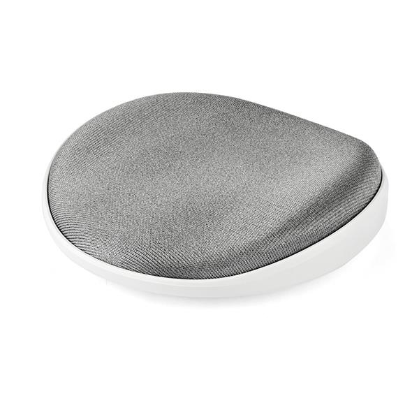 StarTech.com ROLWRSTRST Hanballenauflage (Handgelenkstütze für's Büro, ergonomisch, gepolsterter Stoff, gleitend, silber, Ansicht 2