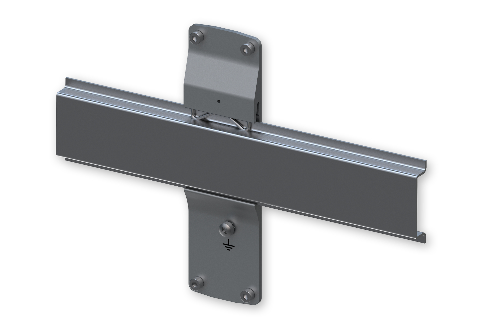 Teltonika TSW1 Rear panel with DIN Rail holder, Ansicht 2