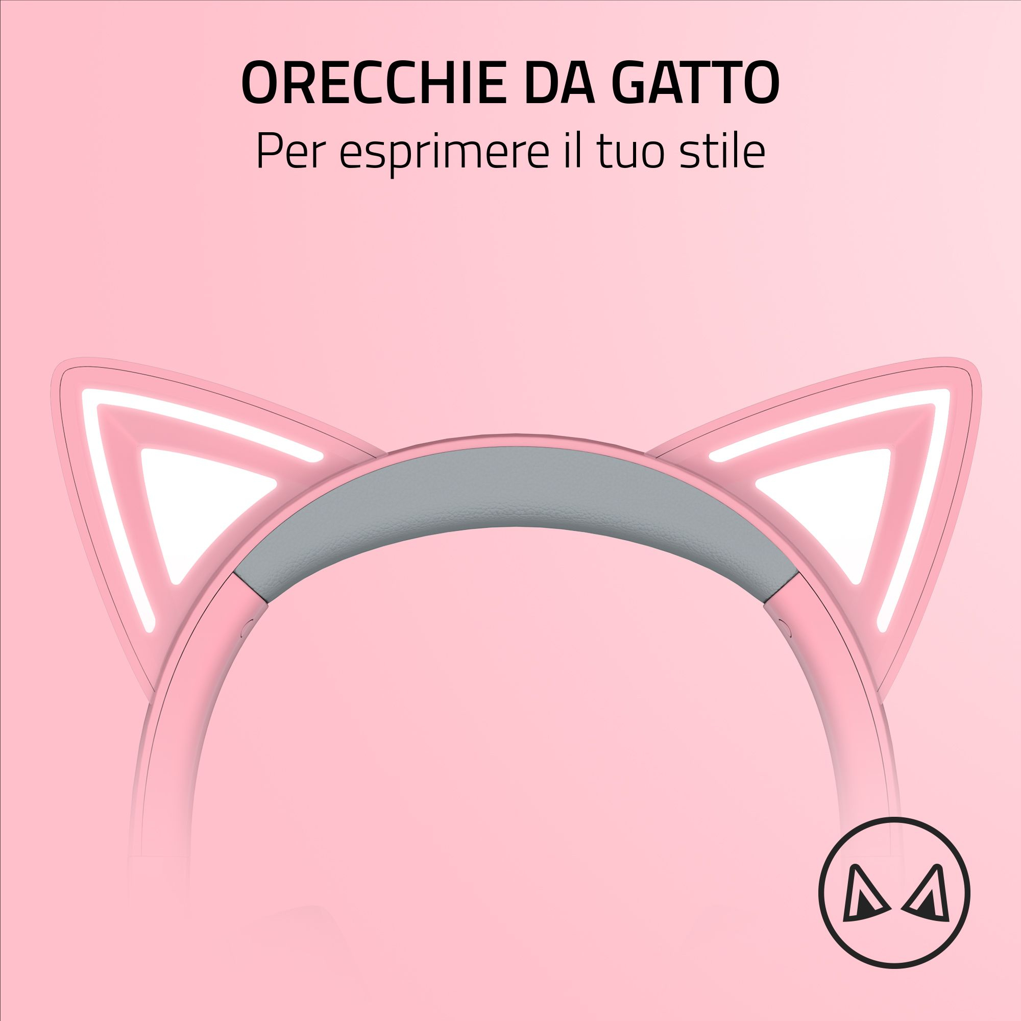 Razer Kraken Kitty V2 - Headset - ohrumschließend, Ansicht 2