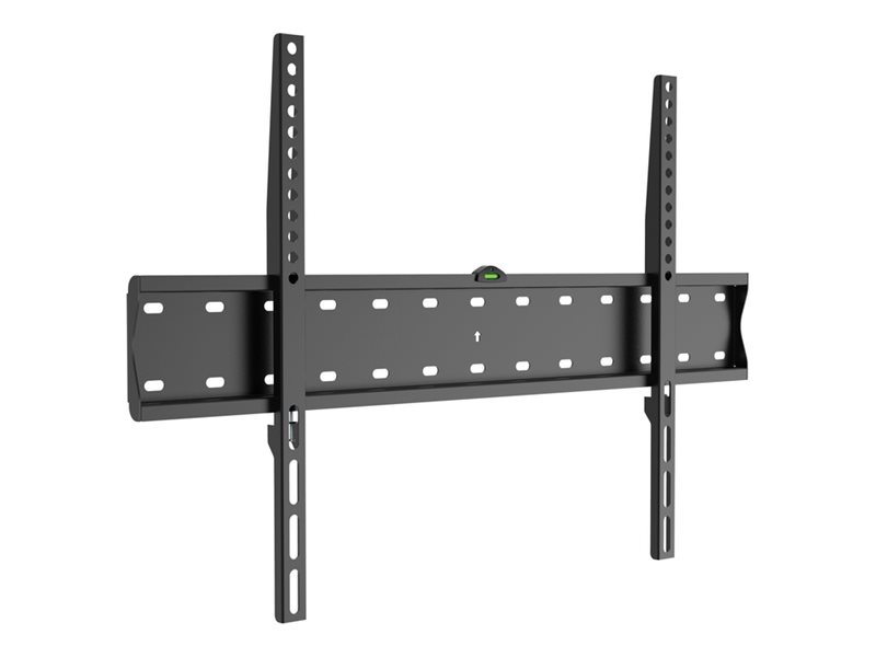 Equip Halterung - für Curved Panel/Flat Panel - fixed, slim - stainless steel - Schwarz (37"-75")