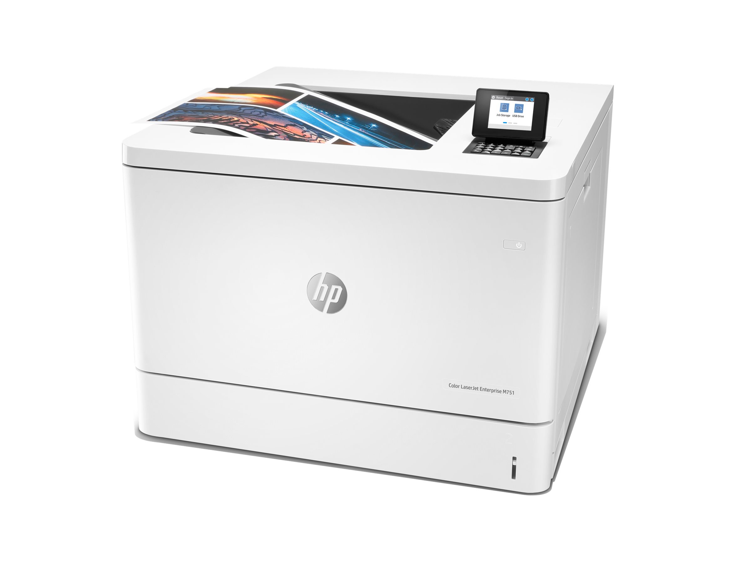 HP Color LaserJet Enterprise M751dn - Drucker - Farbe - Duplex - Laser - A3/Ledger - 600 x 600 dpi - bis zu 41 Seiten/Min. (einfarbig)/