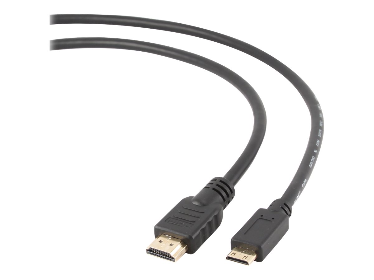 Gembird Cablexpert - HDMI-Kabel mit Ethernet - 19 pin mini HDMI Type C männlich zu HDMI männlich, Ansicht 3