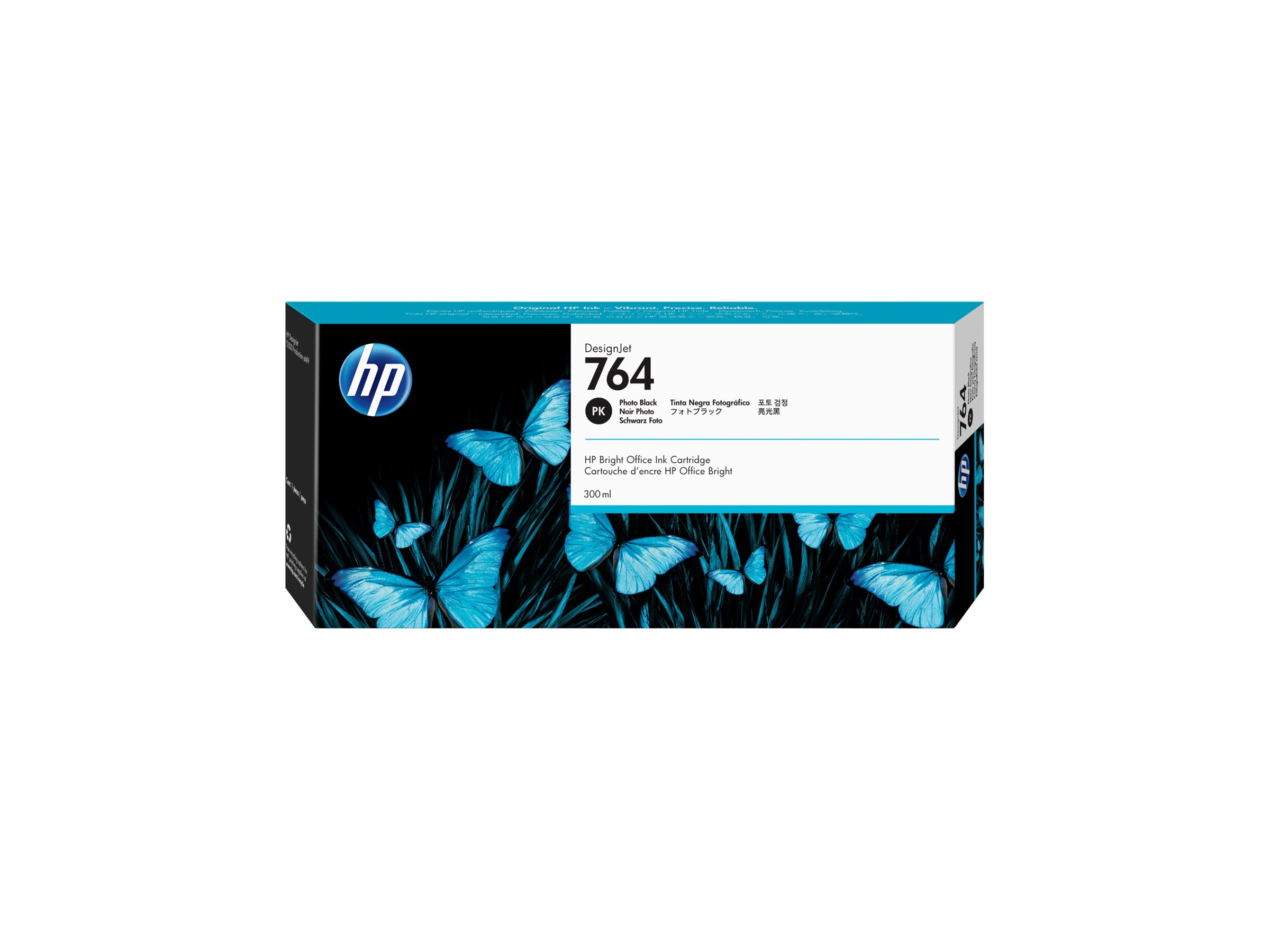 HP 764 - 300 ml - Photo schwarz - original