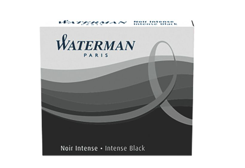 WATERMAN S0110940 - Schwarz - Schwarz - Weiß - Füllfederhalter - 6 Stück(e)