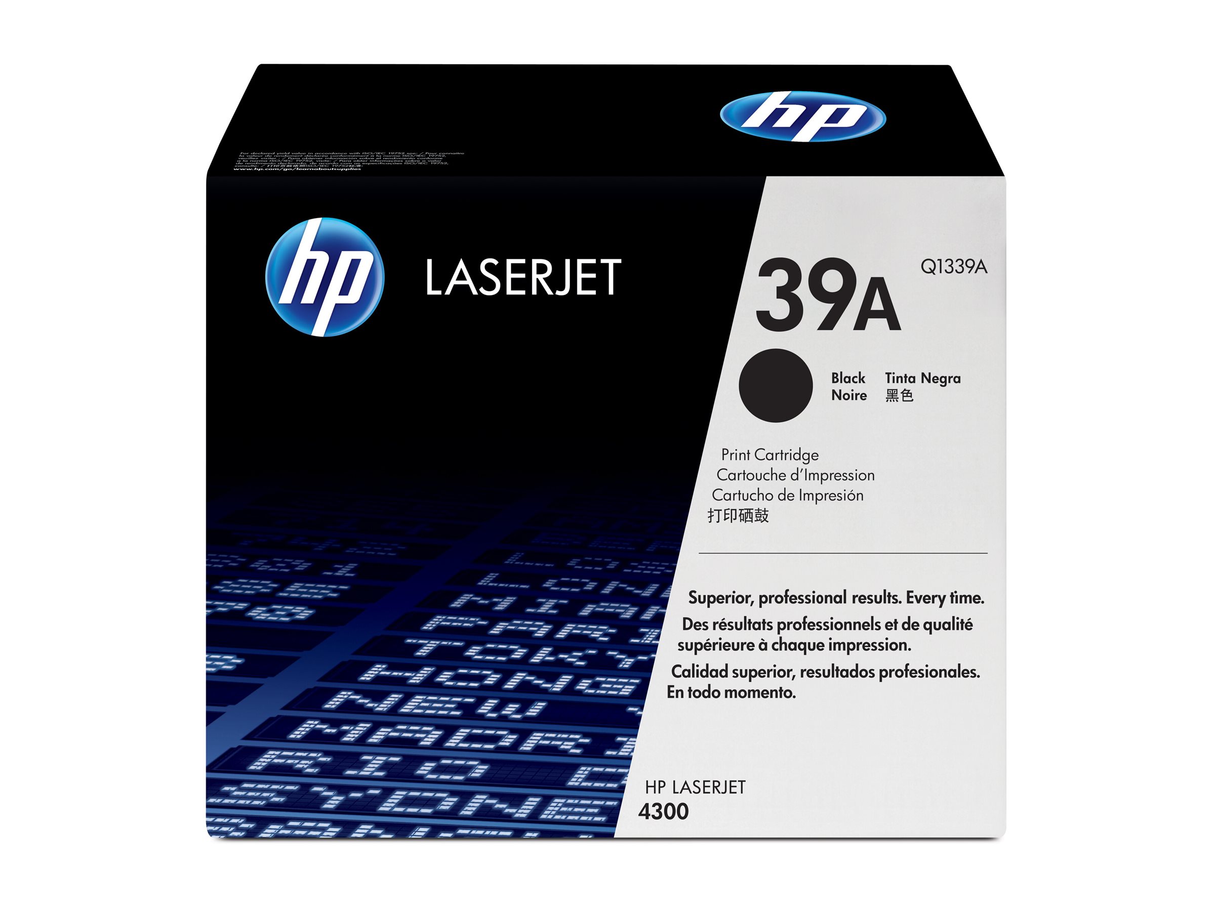 HP 39A - Schwarz - original - LaserJet - Tonerpatrone (Q1339A), Ansicht 2