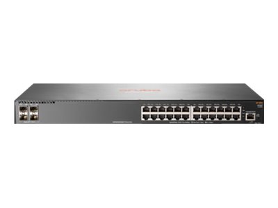 Vorschau: HPE Aruba 2930F 24G 4SFP - Switch - L3 - managed - 24 x 10/100/1000 + 4 x Gigabit SFP (Uplink)