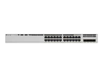 Cisco Catalyst 9200L - Network Advantage - Switch - L3 - 24 x 101001000 + 4 x Gigabit SFP (Uplink)