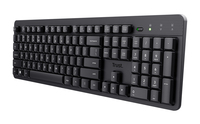 Trust Ody II Leise kabellose Tastatur - Schwarz DE - - QWERTZ - Tastatur - QWERTZ
