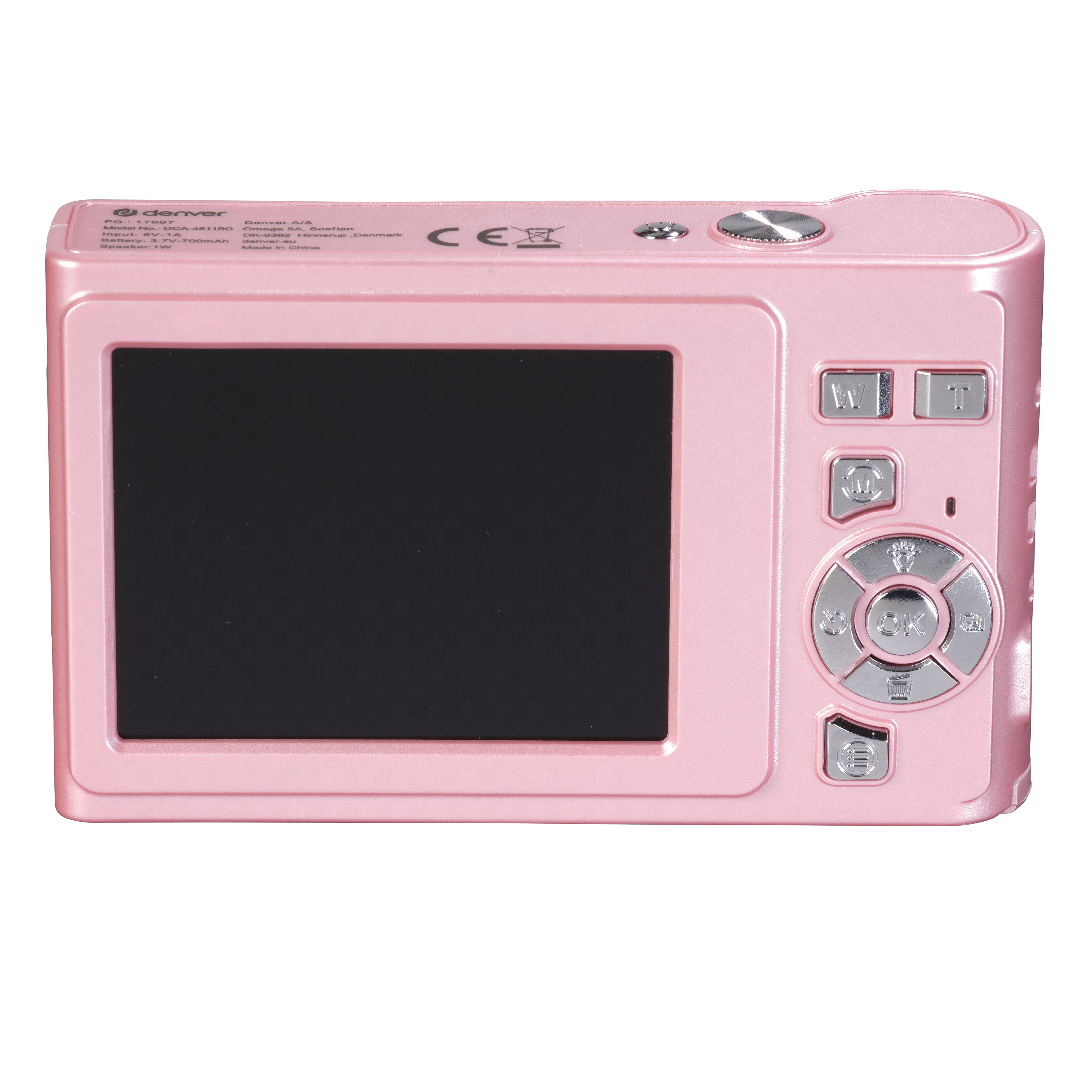Inter Sales DENVER DCA-4811 - Digitalkamera - Kompaktkamera - 5.0 MPix / 48.0 MP (interpoliert), Ansicht 2