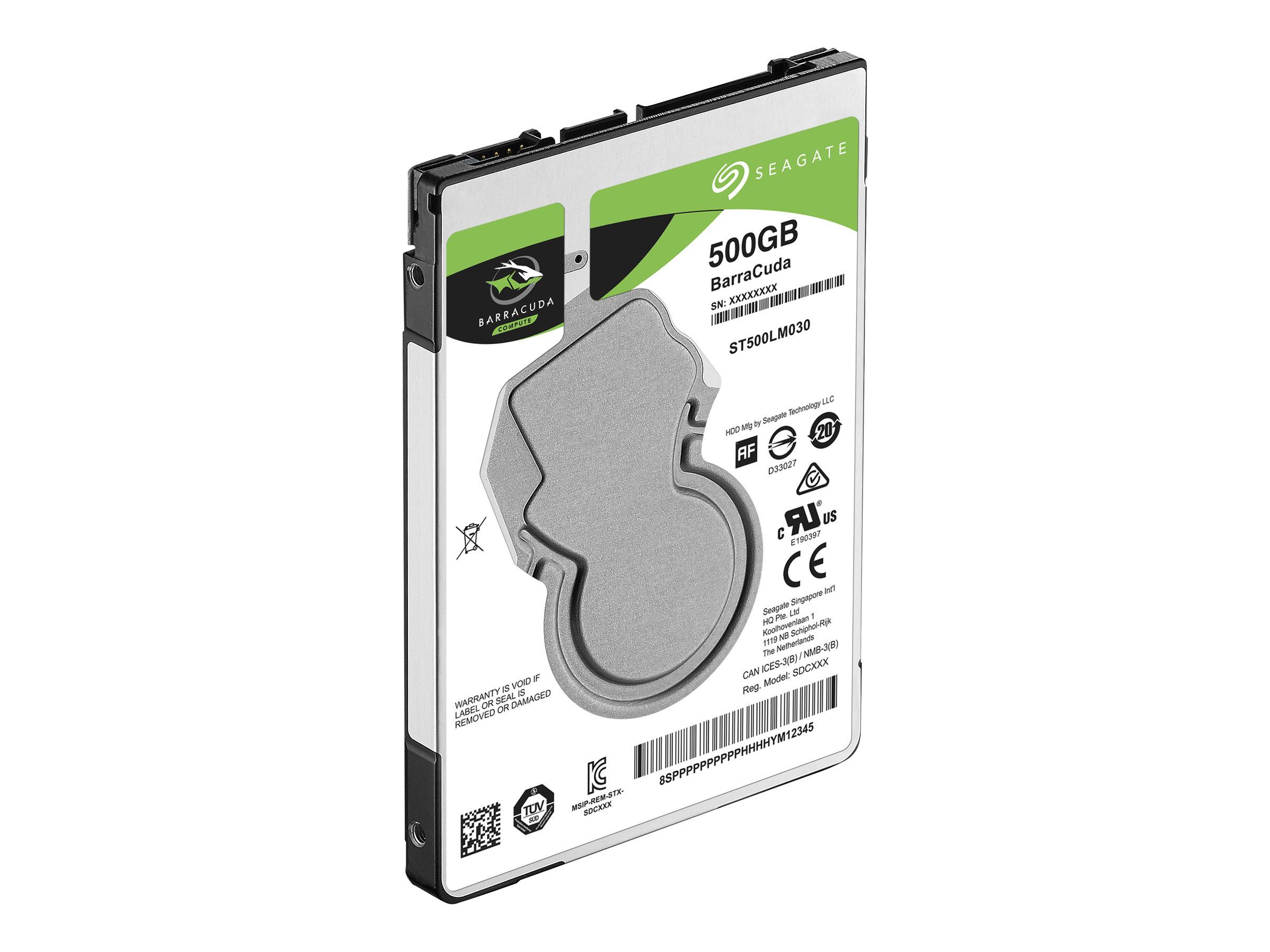 Seagate Guardian BarraCuda ST500LM030 - Festplatte - 500 GB - intern - 2.5 (6.4 cm)