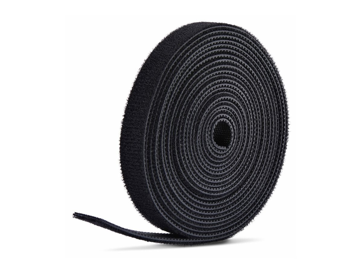 StarTech.com Kabelbinderrolle - 22.8 m - Schwarz