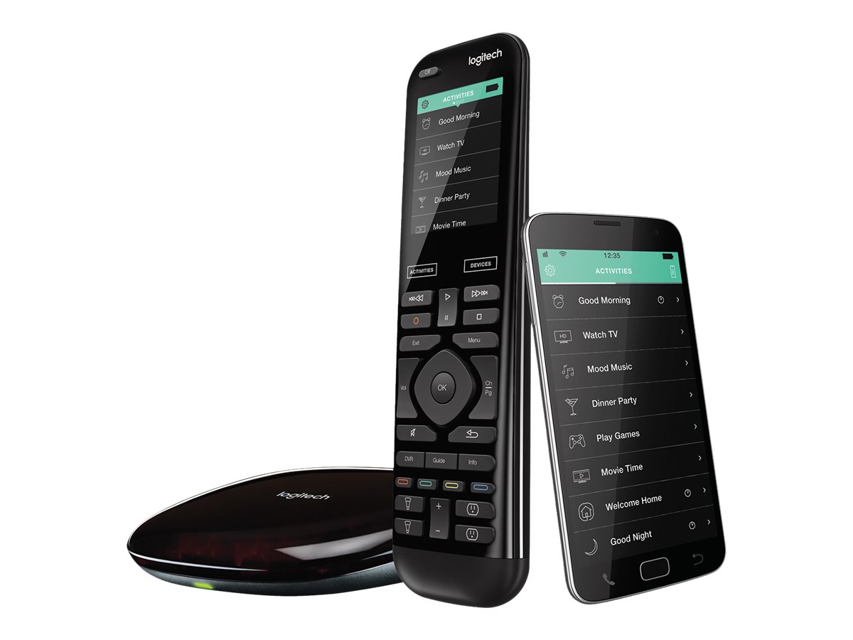 Logitech Harmony Elite - Universalfernbedienung - Anzeige - LCD - 6.1 cm (2.4)