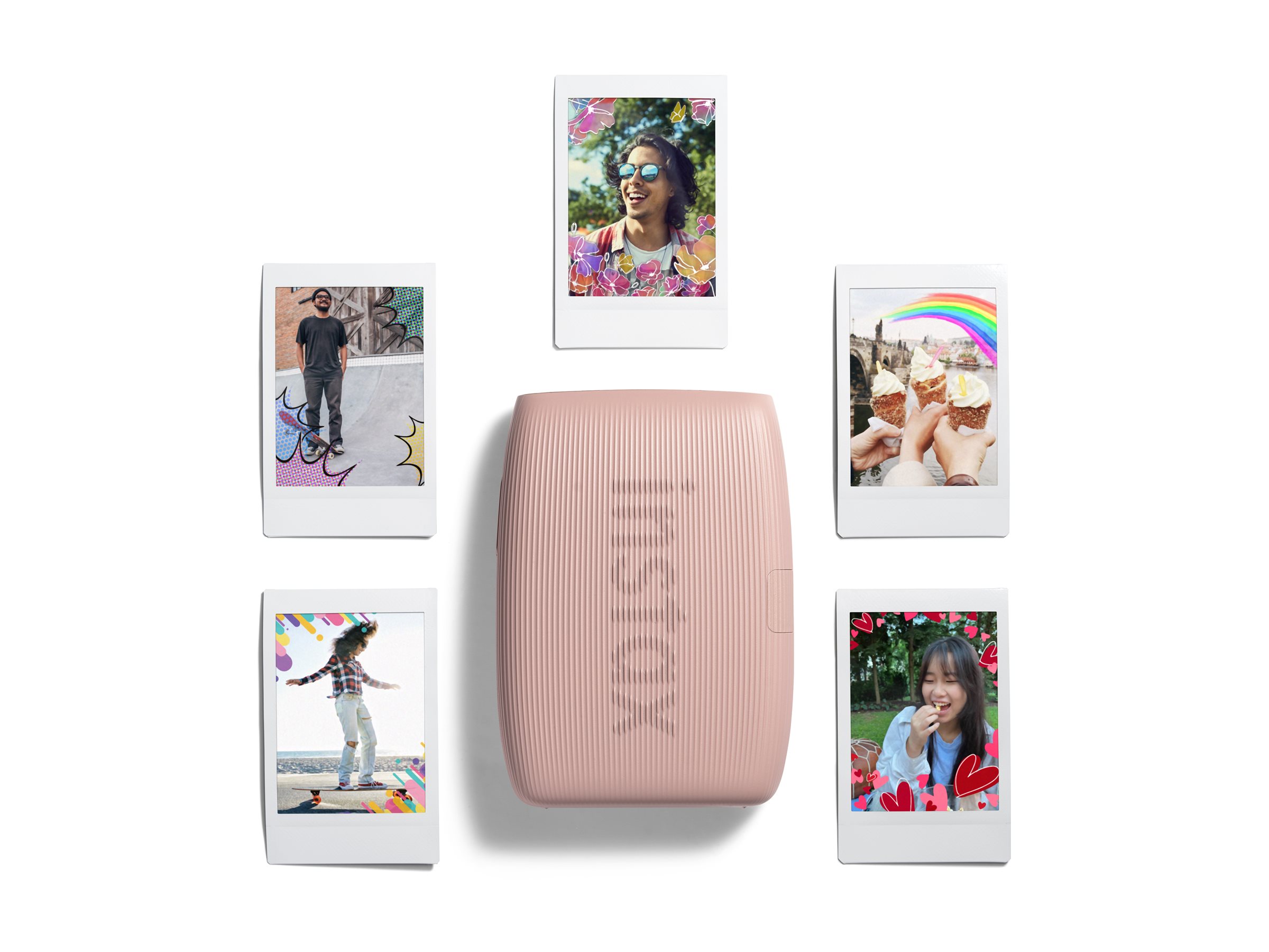 Fujifilm instax mini Link 3 - Drucker - Farbe - rosa, Ansicht 3