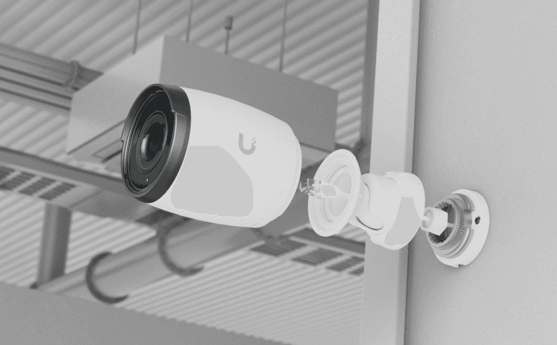 UbiQuiti Protect IP Cam UniFi UVC-AI-Pro-White - Netzwerkkamera - Webcam, Ansicht 2