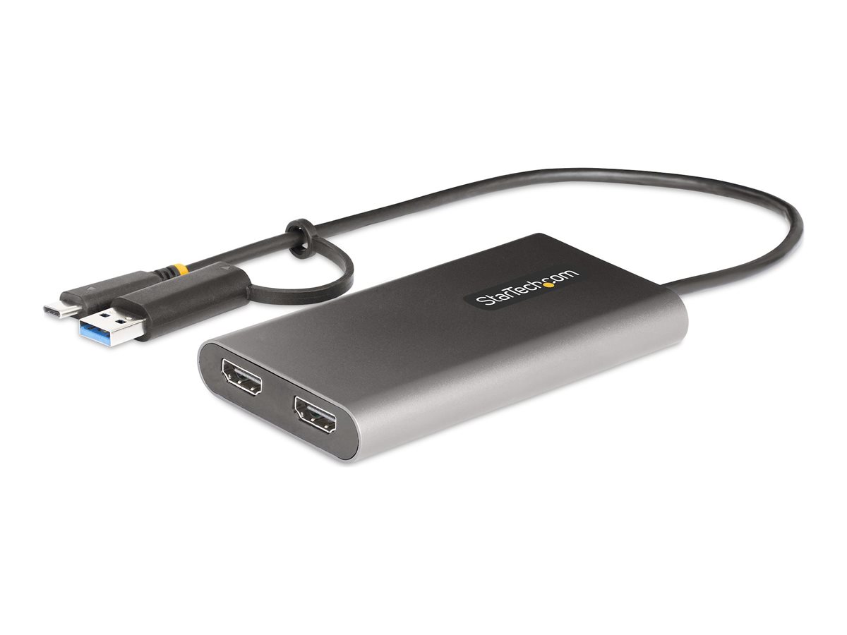 StarTech.com USB-C Dual HDMI Adapter - USB-C/USB