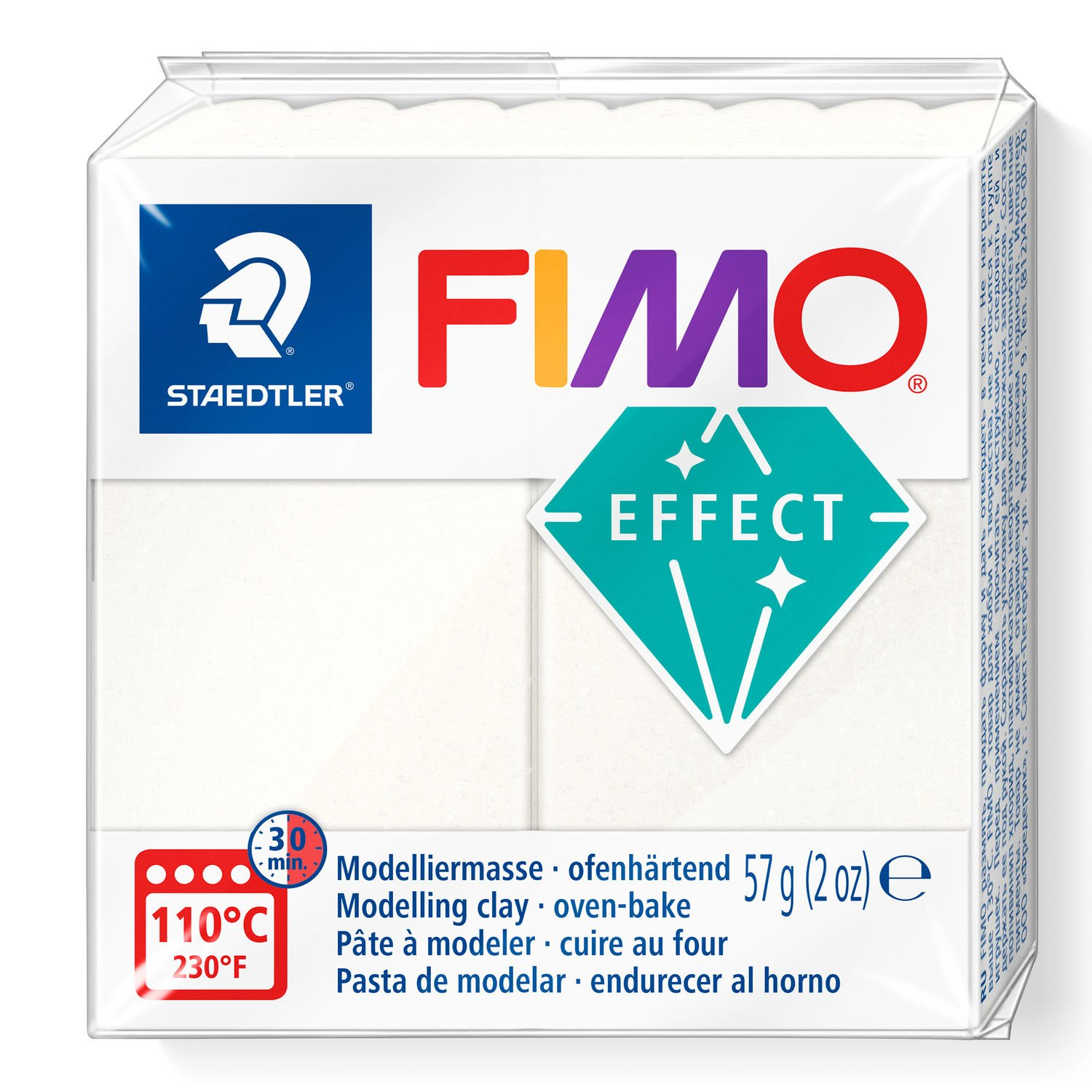 Vorschau: STAEDTLER FIMO 8020 - Knetmasse - Perleffekt - Erwachsene - 1 Stück(e) - Metallic mother-of-pearl - 1 Farben