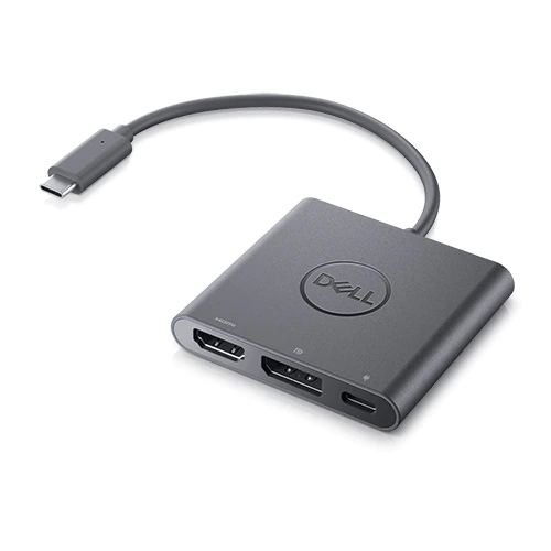 Dell USB-C-an-HDMI-/DP-Adapter mit Stromdurchführung, 3840 x 2160 Pixel