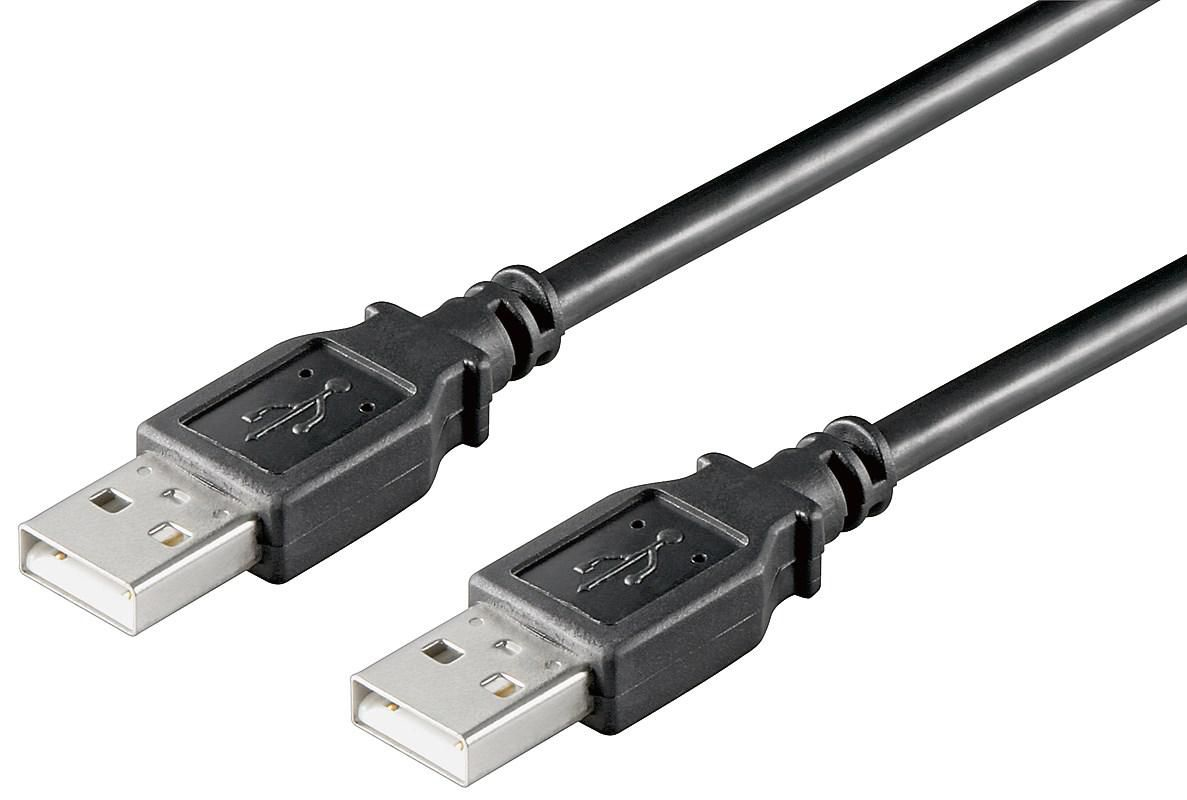 MicroConnect USB 2.0 - USB-Kabel - USB (M) zu USB (M), Ansicht 2