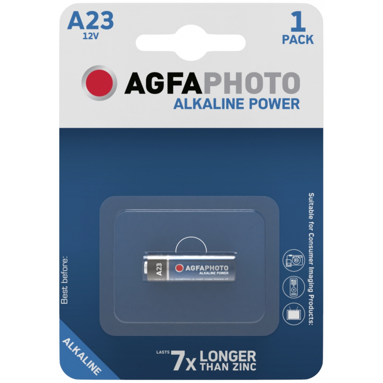 AgfaPhoto Batterie Alkaline MN21 V23GA 12V - - 12 V - Batterie - A 23, Ansicht 2
