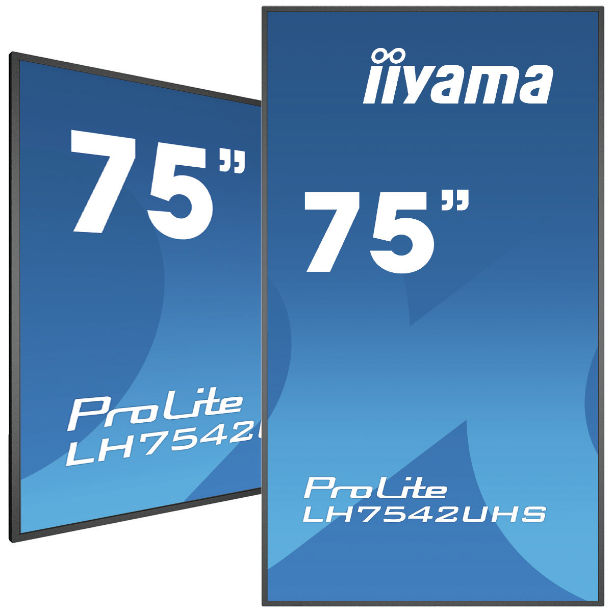 Iiyama PROLITE LH7542UHS-B3 - Digital Beschilderung Flachbildschirm - 189,2 cm (74.5 Zoll) - IPS - 3840 x 2160 Pixel - 18/7