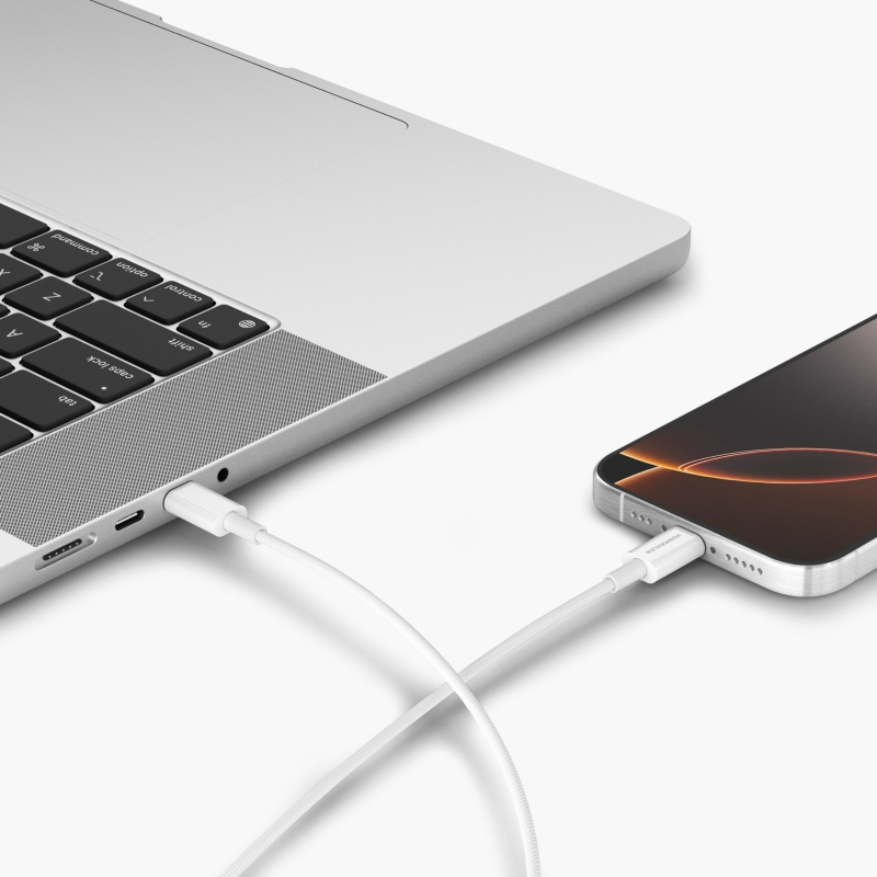 Vonmählen 60W Ladekabel USB-C auf USB-C weiss - Kabel - Digital/Daten, Ansicht 4