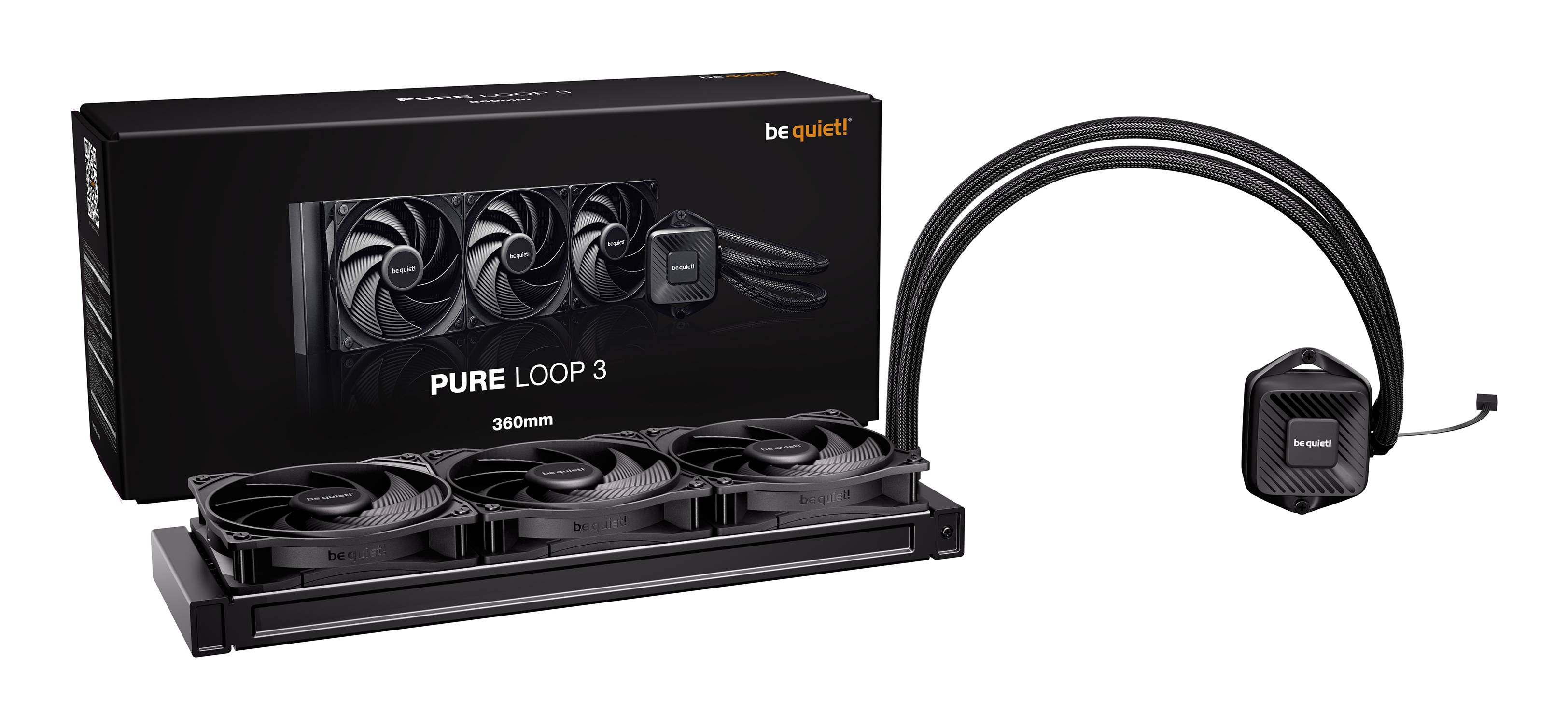 Be Quiet! Pure Loop 3 360mm Wasserkühlung - AMD Sockel AM4 (Ryzen), Ansicht 4