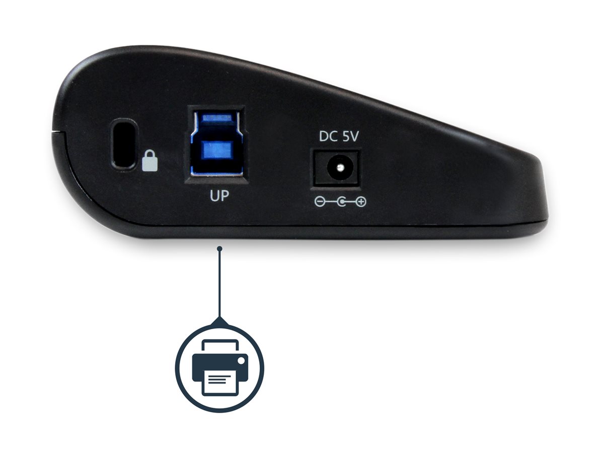 StarTech.com USB3SDOCKHDV USB Dockingstation, USB 3.0, dual Monitor, HDMI&reg; & DVI/ VGA, RJ45 Ethernet Port, kompatibel mit Windows/macOS (USB3SDOCKHDV)