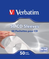 Verbatim - CD-Hülle - Kapazität: 50 CD
