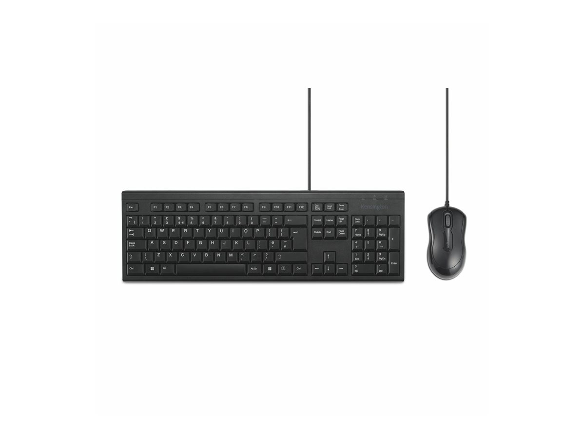 Kensington KM100 EQ - Tastatur-und-Maus-Set