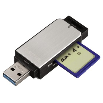 Hama Kartenleser (MMC, SD, microSD, SDHC, microSDHC, SDXC, microSDXC), Ansicht 2